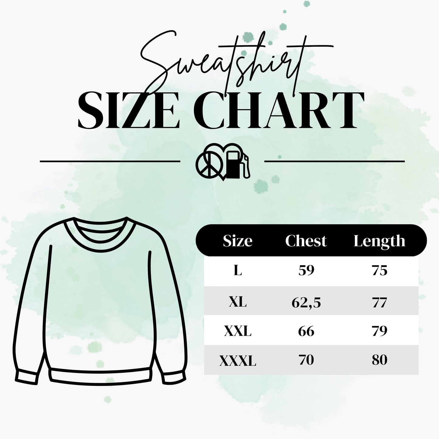 Sweatshirt mit Traumfänger mint-schwarz