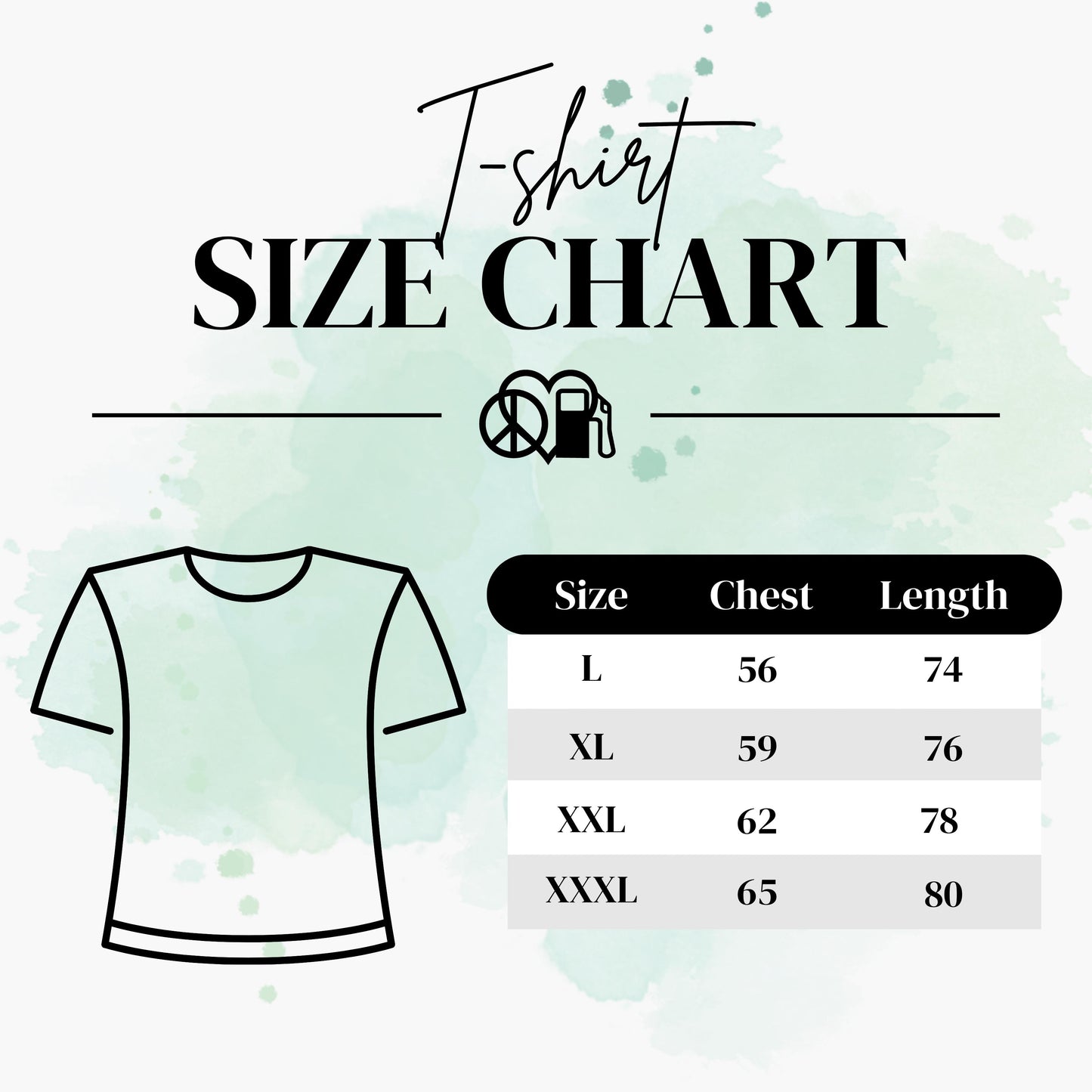 T-Shirt mit Boho-Pickup schwarz-türkis