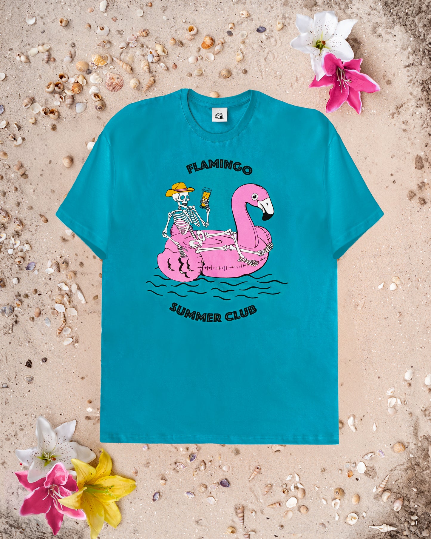 Tshirt mit Swimming-Club Print